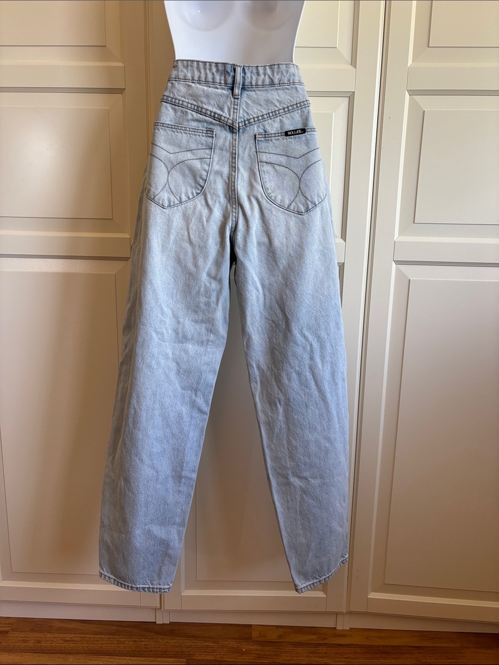 ROLLA'S High Rise Light Blue Baggy Jeans - Picture 6 of 14